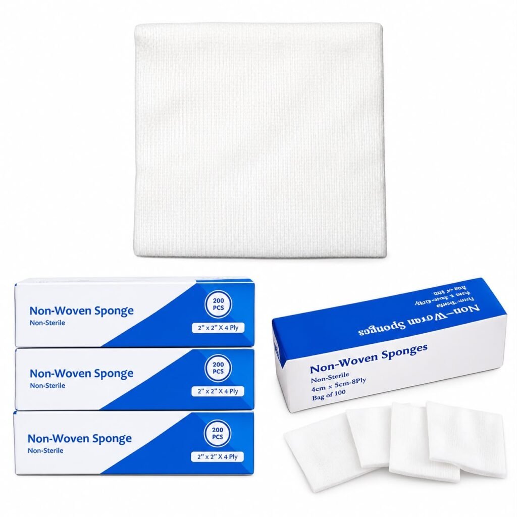 Non-Woven Sponge 2x2 4 Ply 200 Pcs